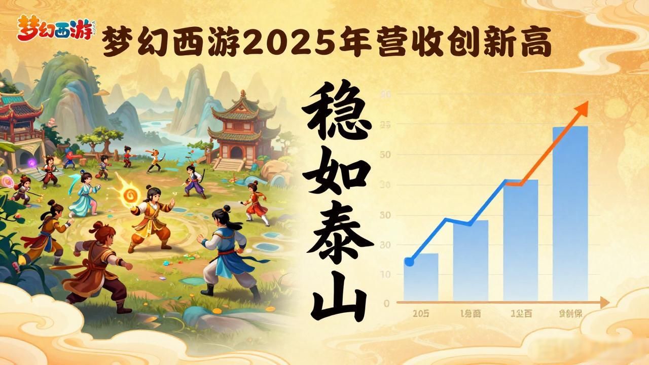 梦幻西游2025年营收超预期，游戏业务收益稳定_2020年梦幻西游营收_梦幻西游营收