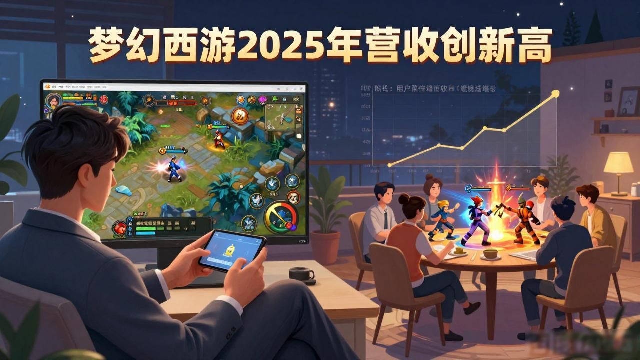 梦幻西游营收_2020年梦幻西游营收_梦幻西游2025年营收超预期，游戏业务收益稳定