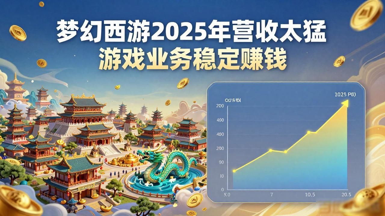 梦幻西游盈利_梦幻西游端游营收_梦幻西游2025年营收超预期,游戏业务收益稳定