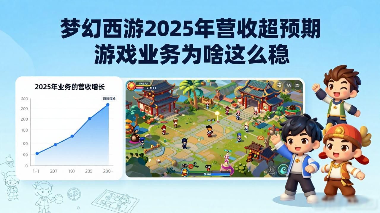 梦幻西游2025年营收超预期，游戏业务收益稳定_梦幻西游营收_2020年梦幻西游营收