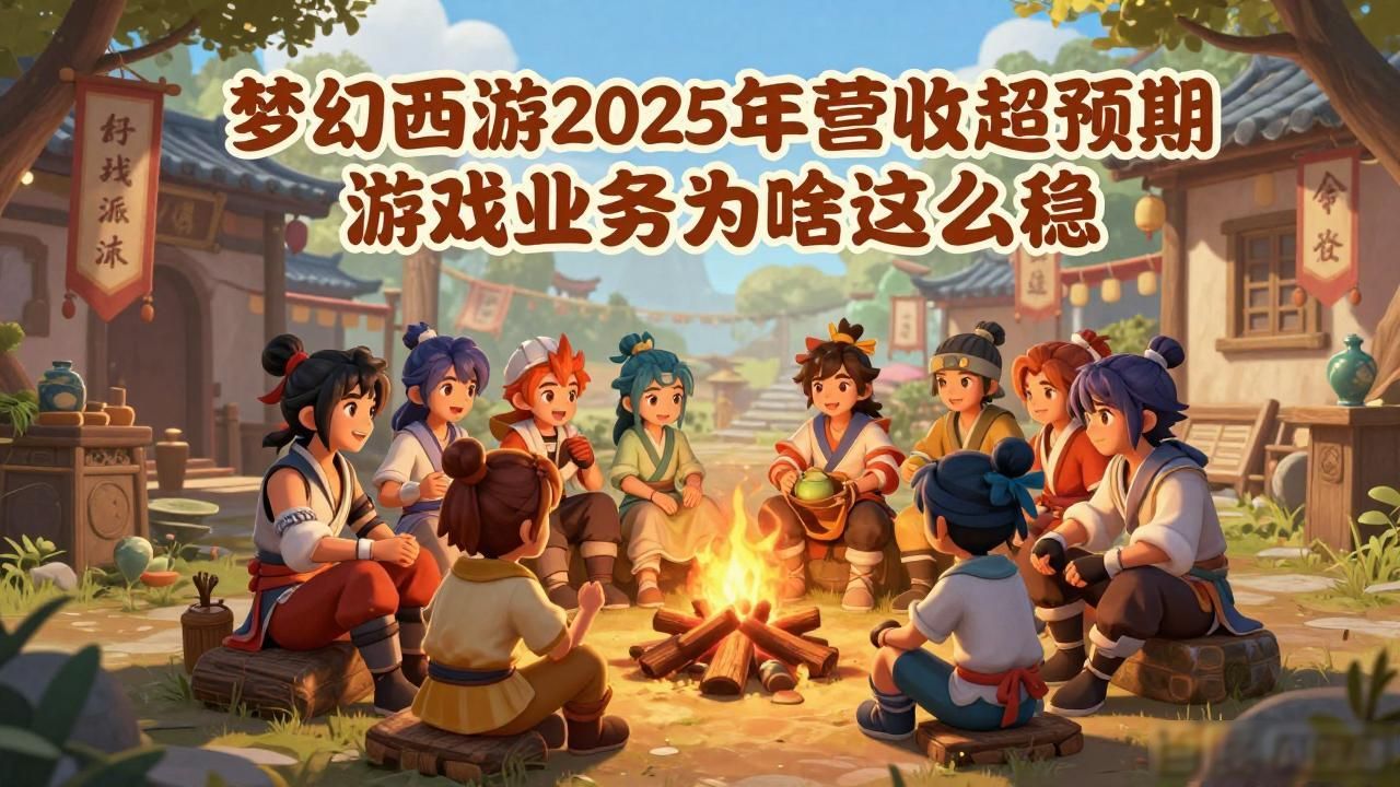 梦幻西游2025年营收超预期，游戏业务收益稳定_梦幻西游营收_2020年梦幻西游营收