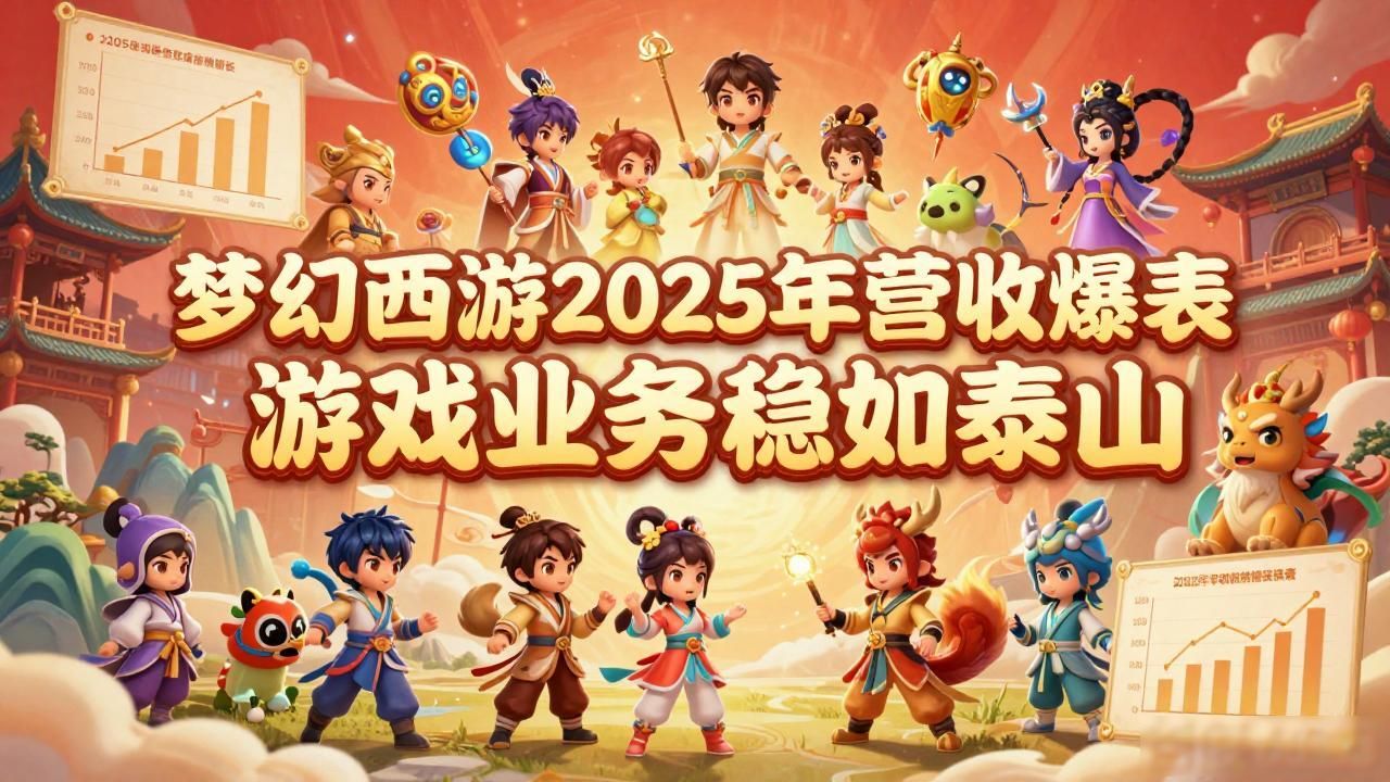 梦幻西游端游营收_梦幻西游2025年营收超预期,游戏业务收益稳定_2020年梦幻西游营收
