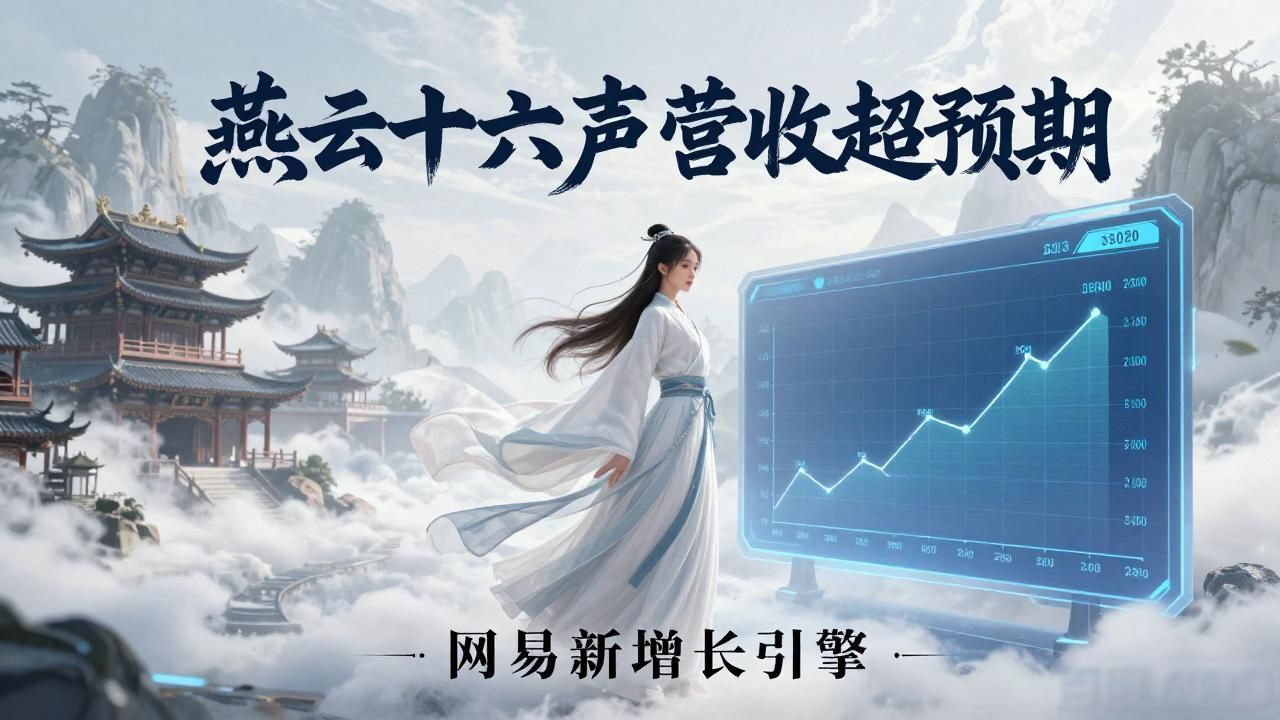 网易未来前景及其发展建议_网易未来发展战略_燕云十六声商业化表现超预期，是网易游戏业务的重要增长引擎