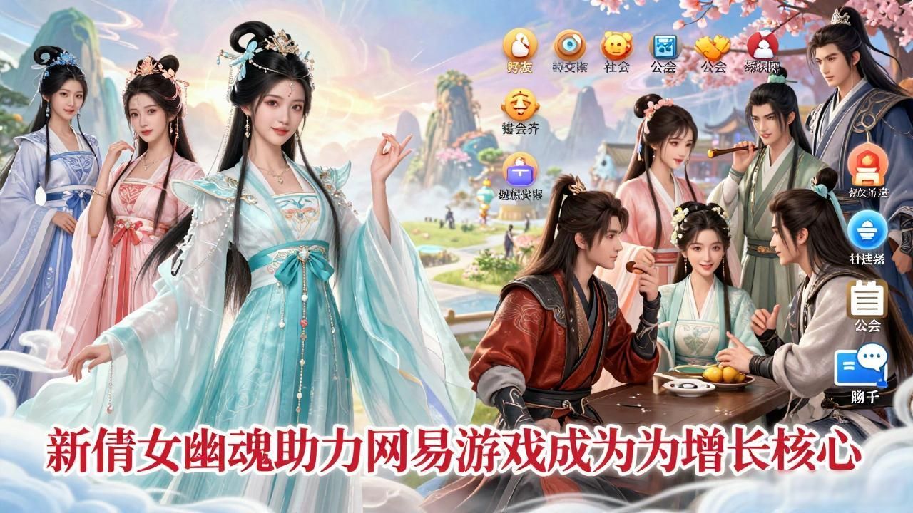 网易新业务_新倩女幽魂 网易游戏业务稳健增长的重要支柱之一_网易支柱游戏