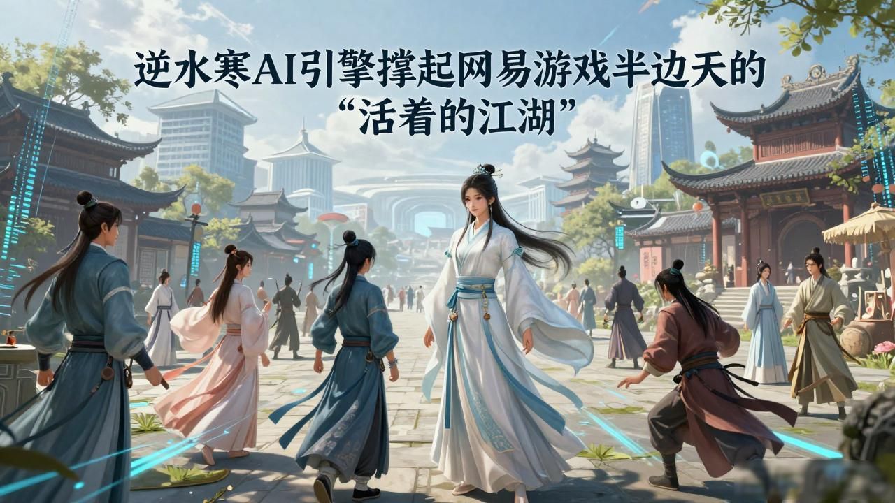 网易互娱引擎技术支持_网易进军_逆水寒 AI引擎助力成为网易游戏板块主力军