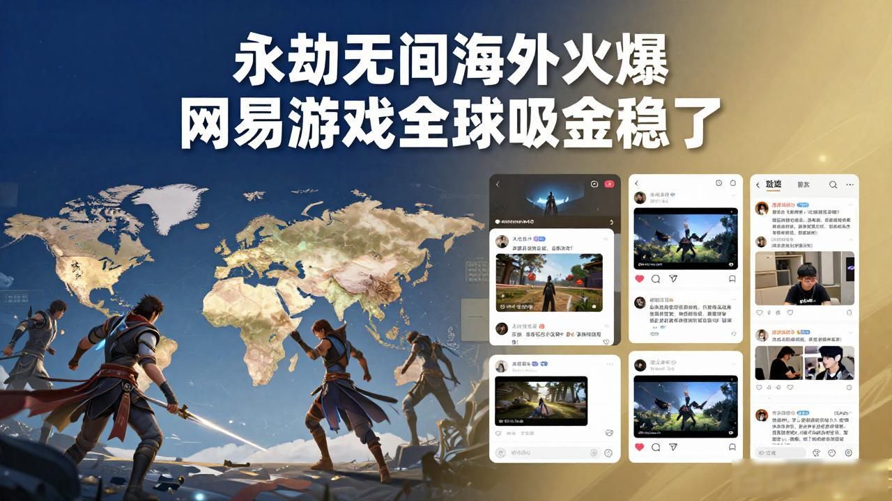 网易海外市场_网易在国外的市场占有欲率_永劫无间 国际平台表现强劲，网易游戏海外收入稳定