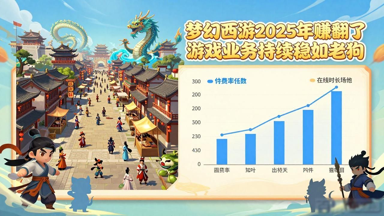 梦幻西游营收2019_梦幻西游2025年营收超预期,游戏业务收益稳定_梦幻西游营收
