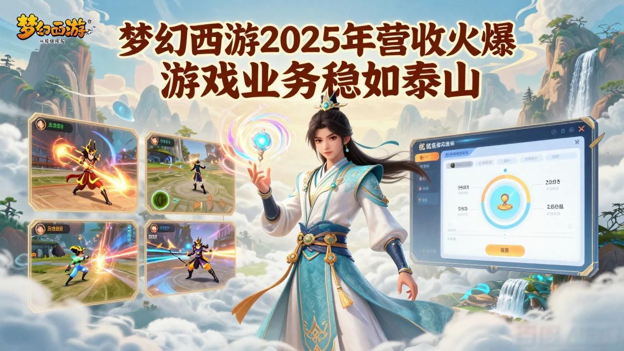 梦幻西游2025年营收超预期，游戏业务收益稳定_梦幻西游端游营收_梦幻西游营收