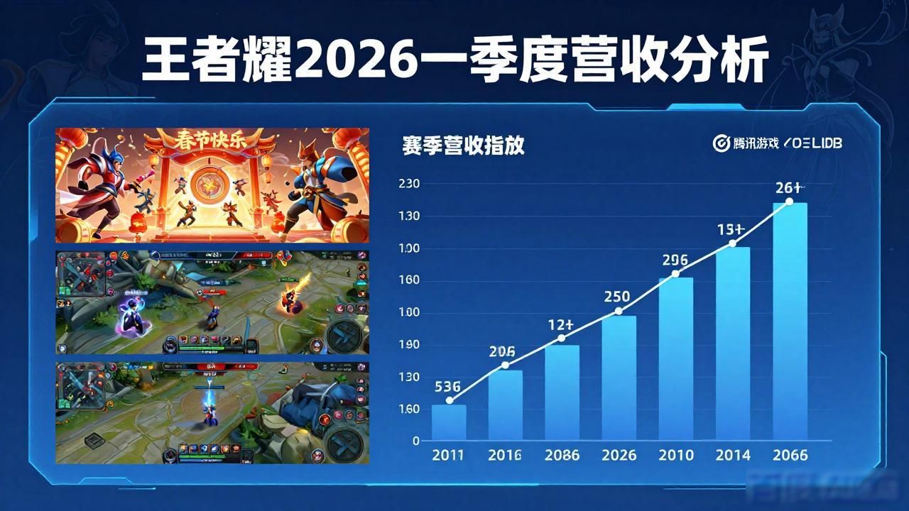 腾讯游戏王者荣耀2026年一季度营收_王者荣耀一季度营收_腾讯王者荣耀2020春节收入