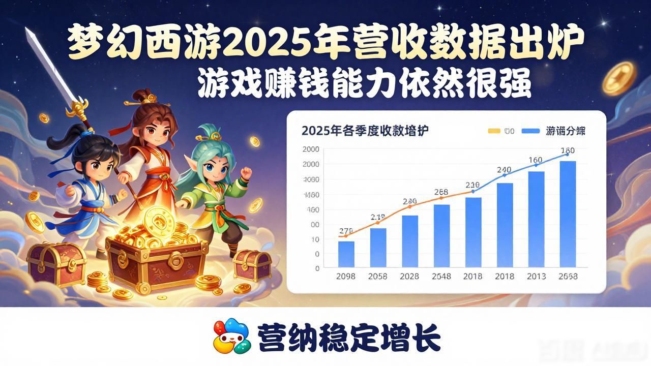 梦幻西游营收2019_梦幻西游2025年营收超预期，游戏业务收益稳定_梦幻西游盈利