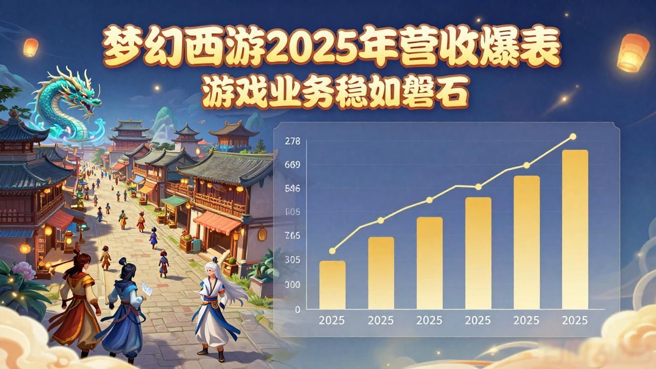 梦幻西游盈利_梦幻西游2025年营收超预期，游戏业务收益稳定_梦幻西游营收