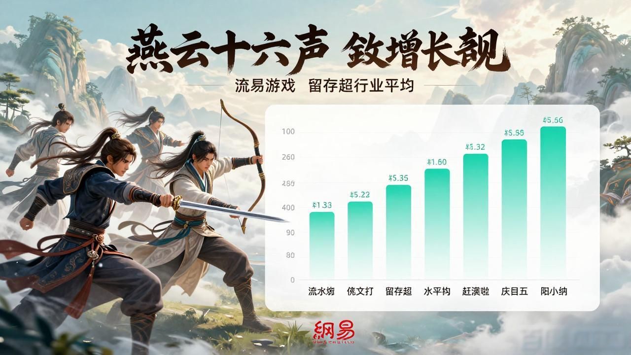 燕云十六声商业化表现超预期，是网易游戏业务的重要增长引擎_网易未来发展战略_网易未来发展趋势