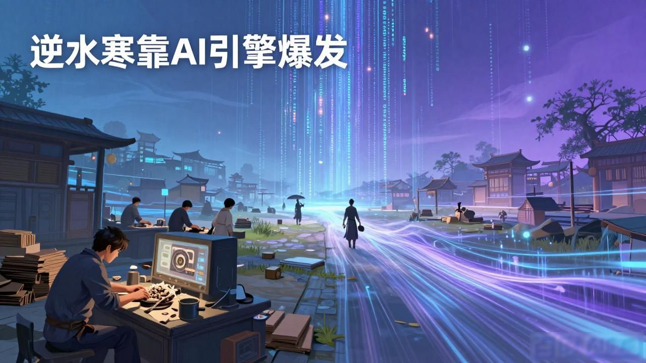 网易自主研发的游戏引擎_网易进军_逆水寒 AI引擎助力成为网易游戏板块主力军