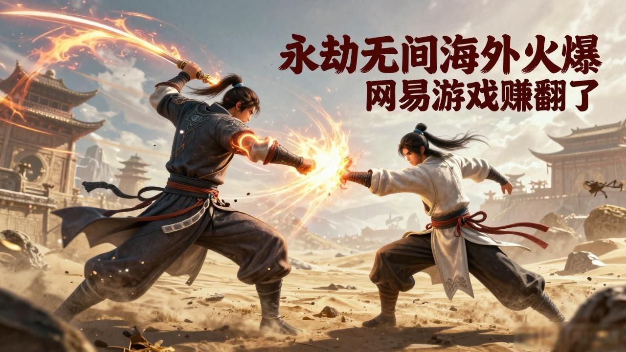 永劫无间海外火爆 网易游戏赚翻了