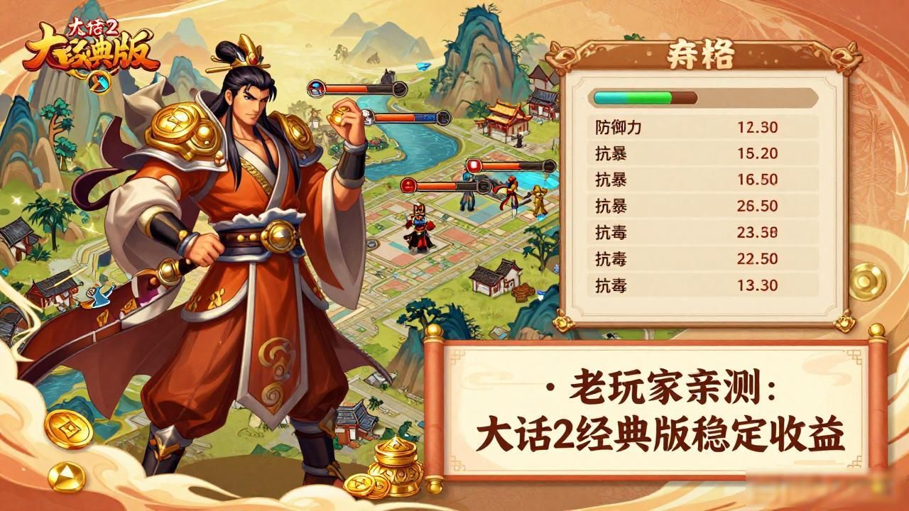 大话2 经典游戏收益战绩稳定_大话西游服战_大话西游2战绩有什么用