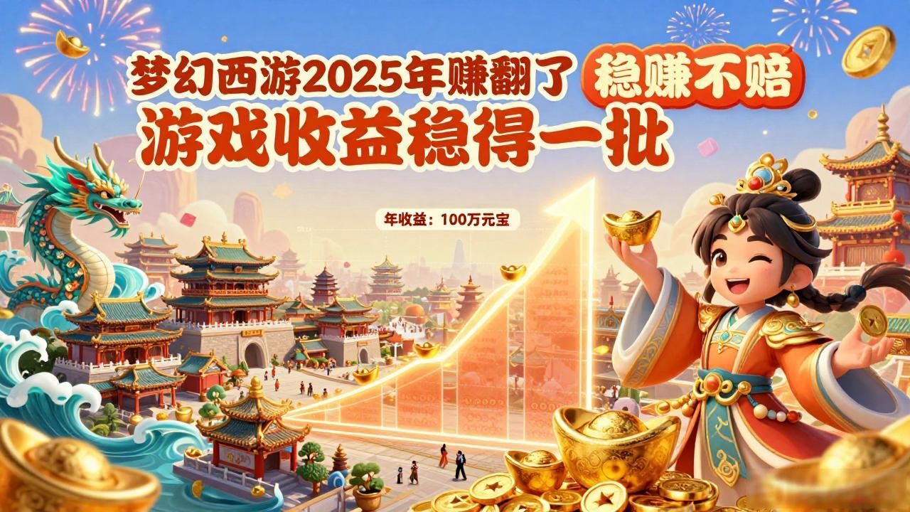 梦幻西游盈利_梦幻西游2025年营收超预期，游戏业务收益稳定_梦幻西游营收2019