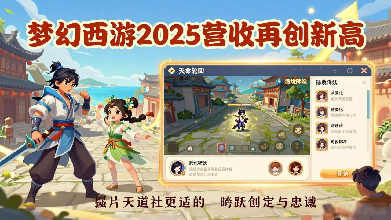 梦幻西游营收_梦幻西游营收2019_梦幻西游2025年营收超预期，游戏业务收益稳定