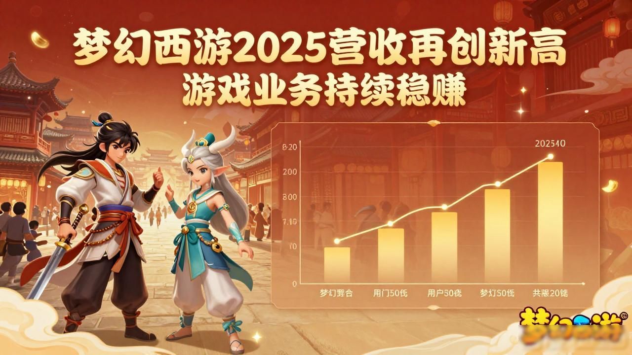 2020年梦幻西游营收_梦幻西游2025年营收超预期，游戏业务收益稳定_梦幻西游营收