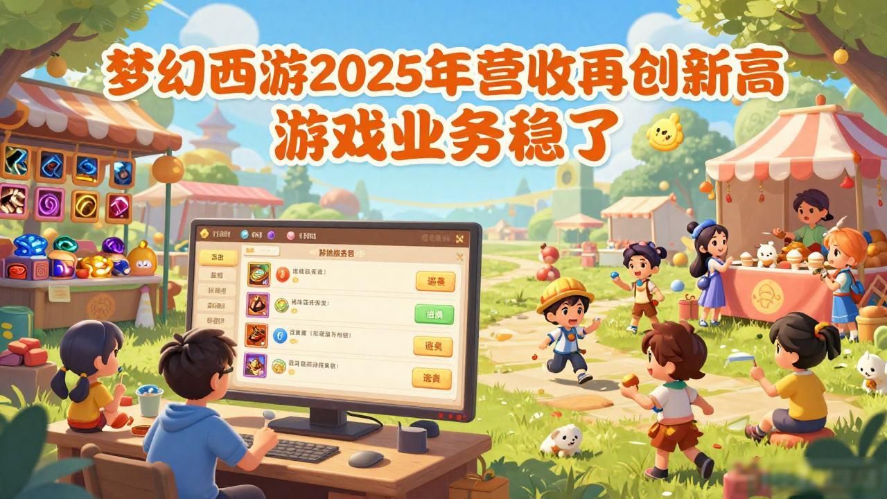 2020年梦幻西游营收_梦幻西游营收_梦幻西游2025年营收超预期，游戏业务收益稳定