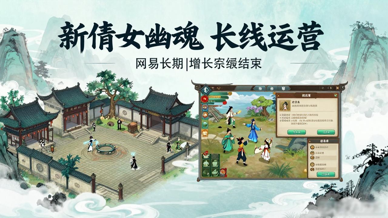 新倩女幽魂 网易游戏业务稳健增长的重要支柱之一_网易支柱游戏_网易核心业务