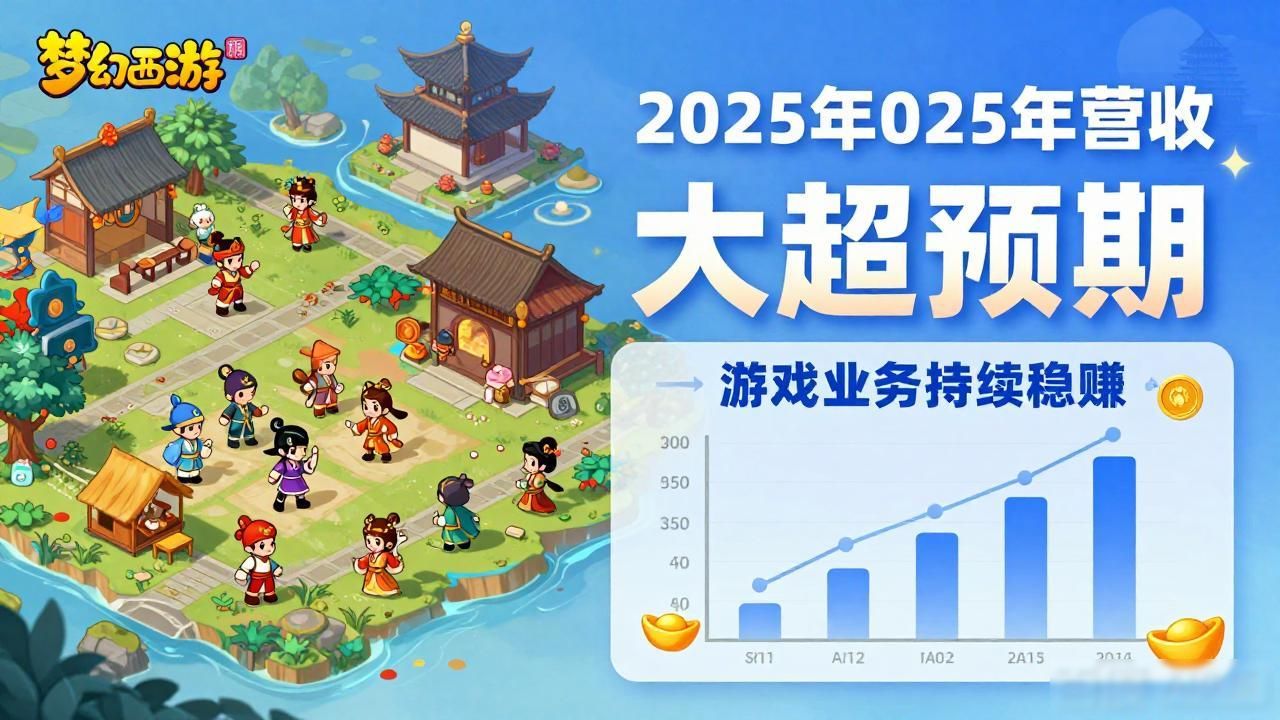 梦幻西游2025年营收超预期，游戏业务收益稳定_梦幻西游营收2019_梦幻西游端游营收