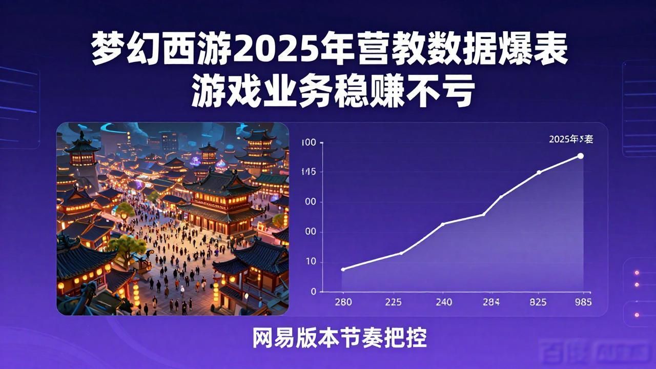 梦幻西游2025年营收超预期，游戏业务收益稳定_梦幻西游盈利_2020年梦幻西游营收
