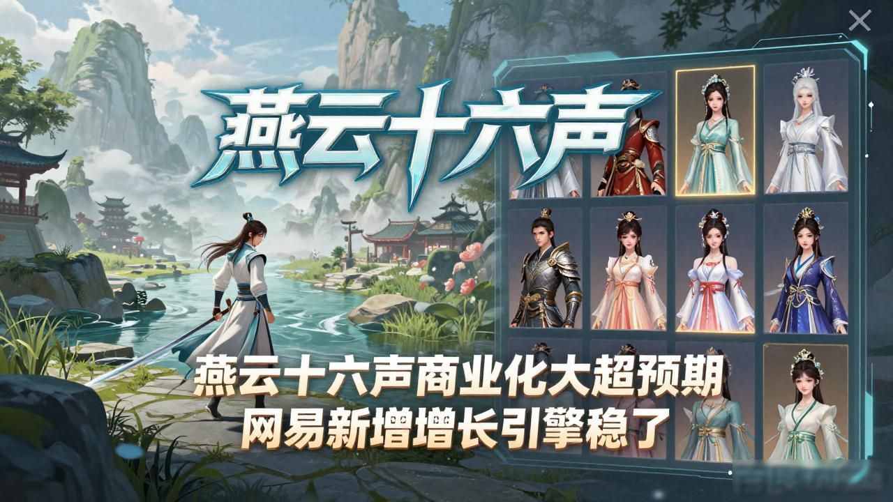 网易未来前景及其发展建议_燕云十六声商业化表现超预期，是网易游戏业务的重要增长引擎_网易未来发展战略