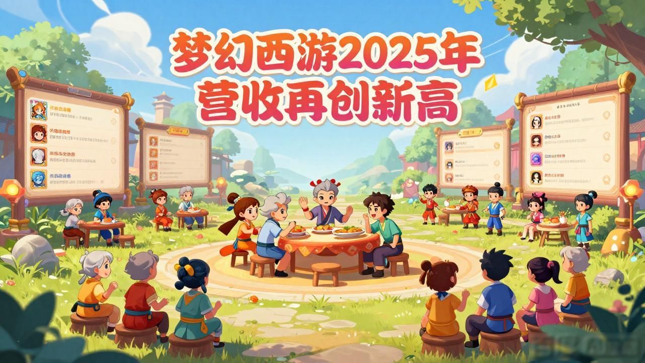 梦幻西游端游营收_梦幻西游2025年营收超预期，游戏业务收益稳定_梦幻西游盈利