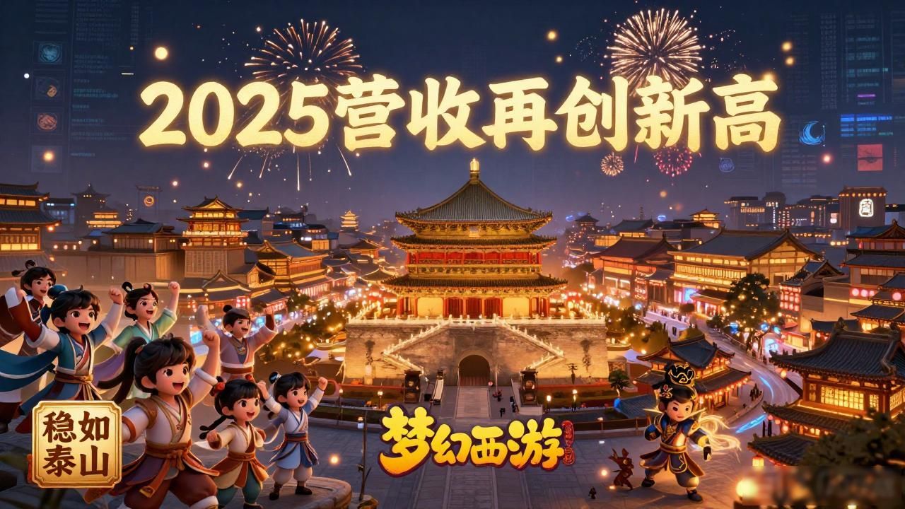 梦幻西游端游营收_梦幻西游盈利_梦幻西游2025年营收超预期，游戏业务收益稳定