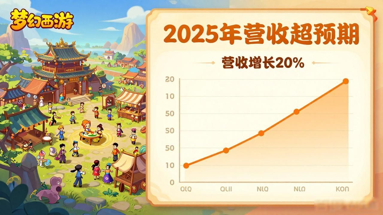 梦幻西游2025年营收超预期，游戏业务收益稳定_梦幻西游营收_梦幻西游营收2019