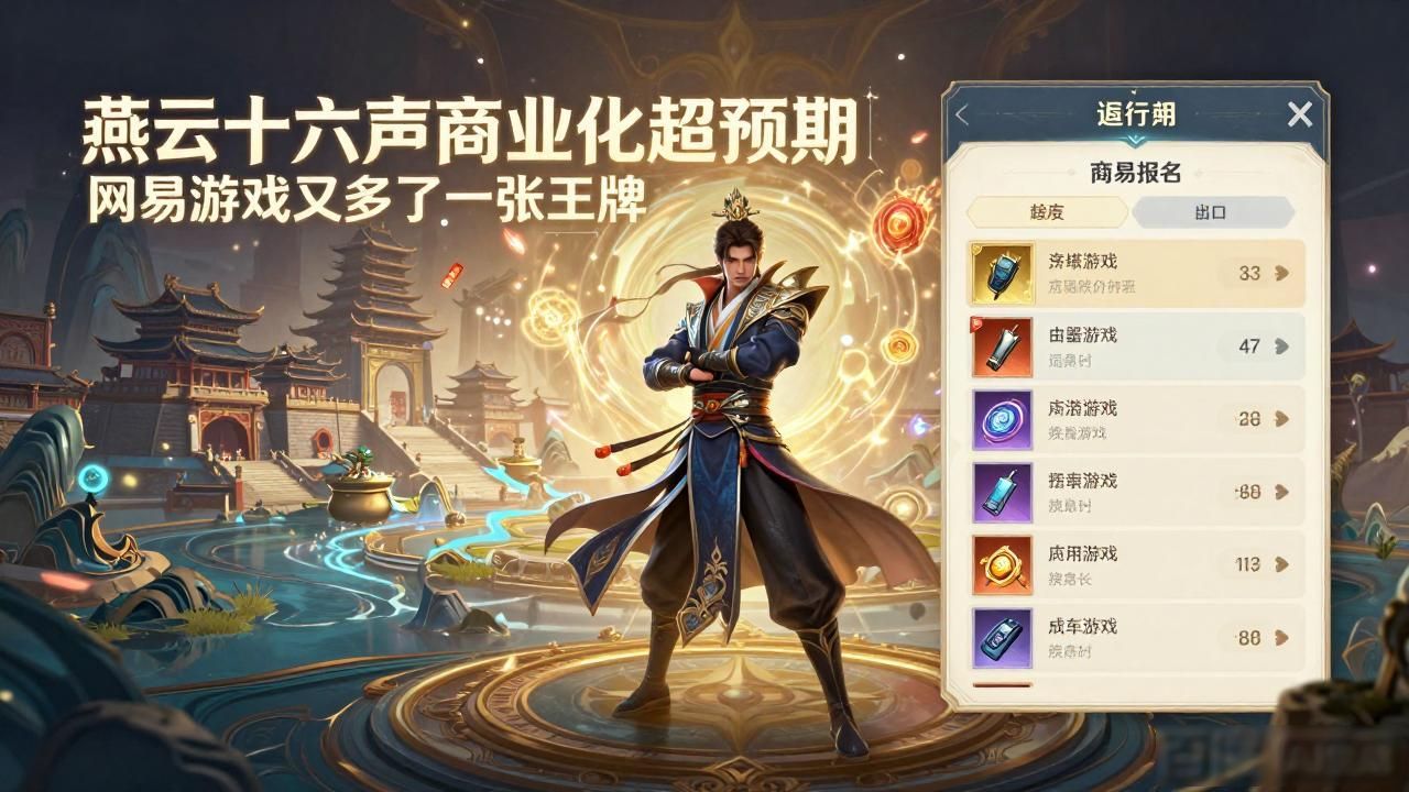 网易未来发展趋势_燕云十六声商业化表现超预期，是网易游戏业务的重要增长引擎_网易未来前景及其发展建议