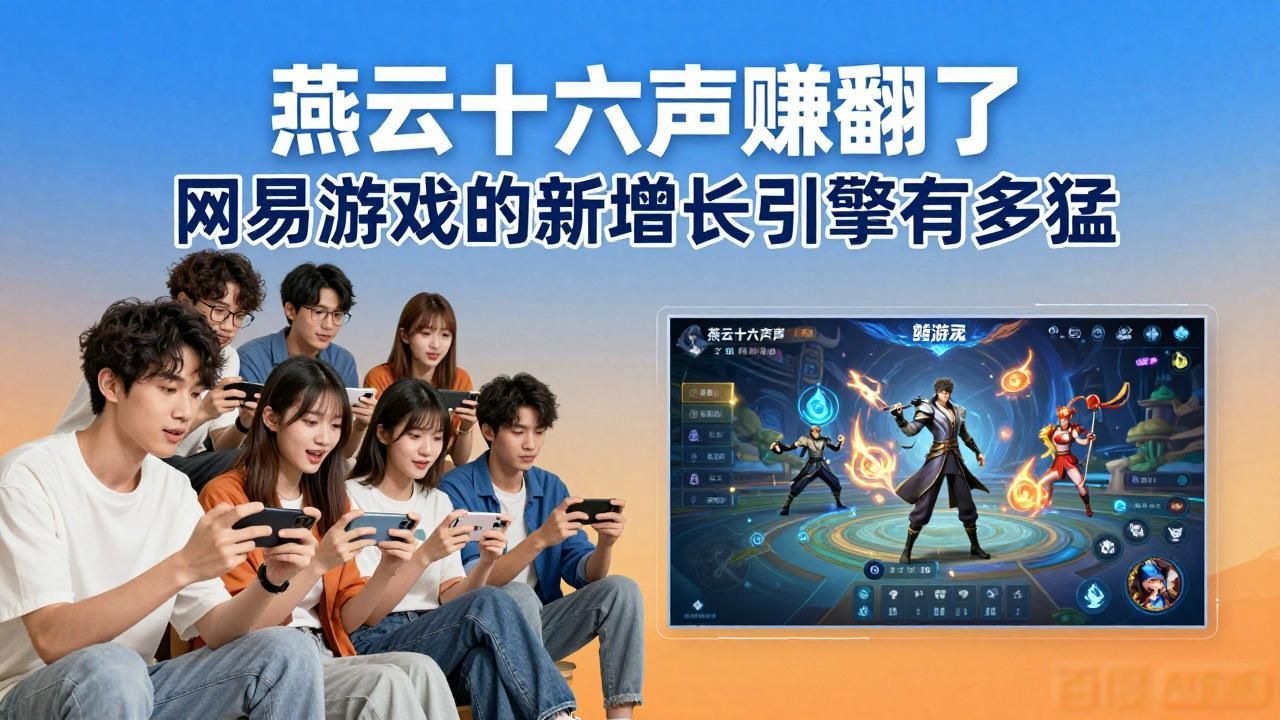 网易未来发展趋势_燕云十六声商业化表现超预期，是网易游戏业务的重要增长引擎_网易未来发展战略