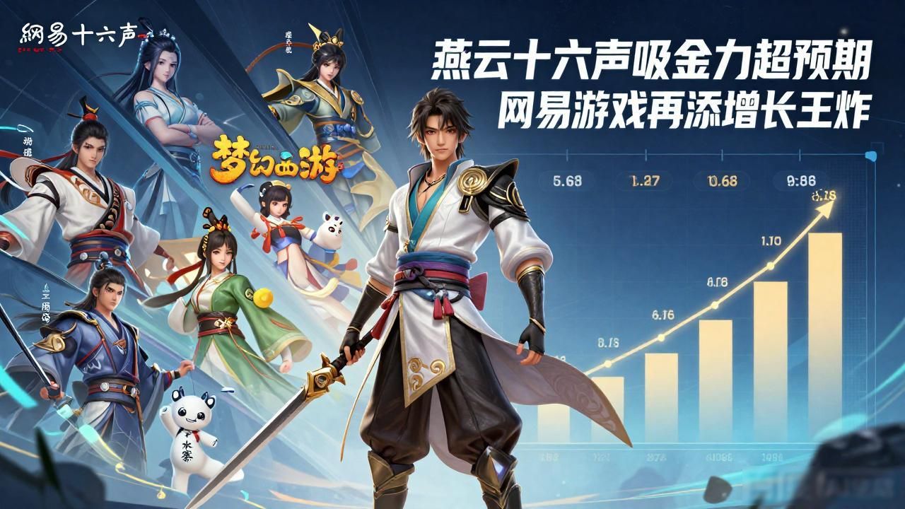 燕云十六声吸金力超预期 网易游戏再添增长王炸