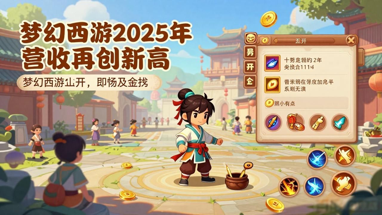 梦幻西游2025年营收再创新高 游戏业务稳赚不赔