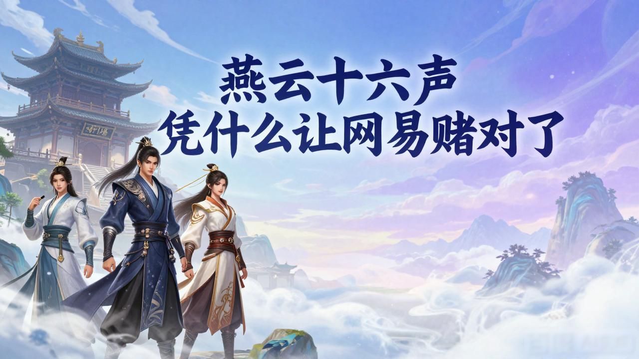 网易未来发展战略_网易未来前景及其发展建议_燕云十六声商业化表现超预期，是网易游戏业务的重要增长引擎
