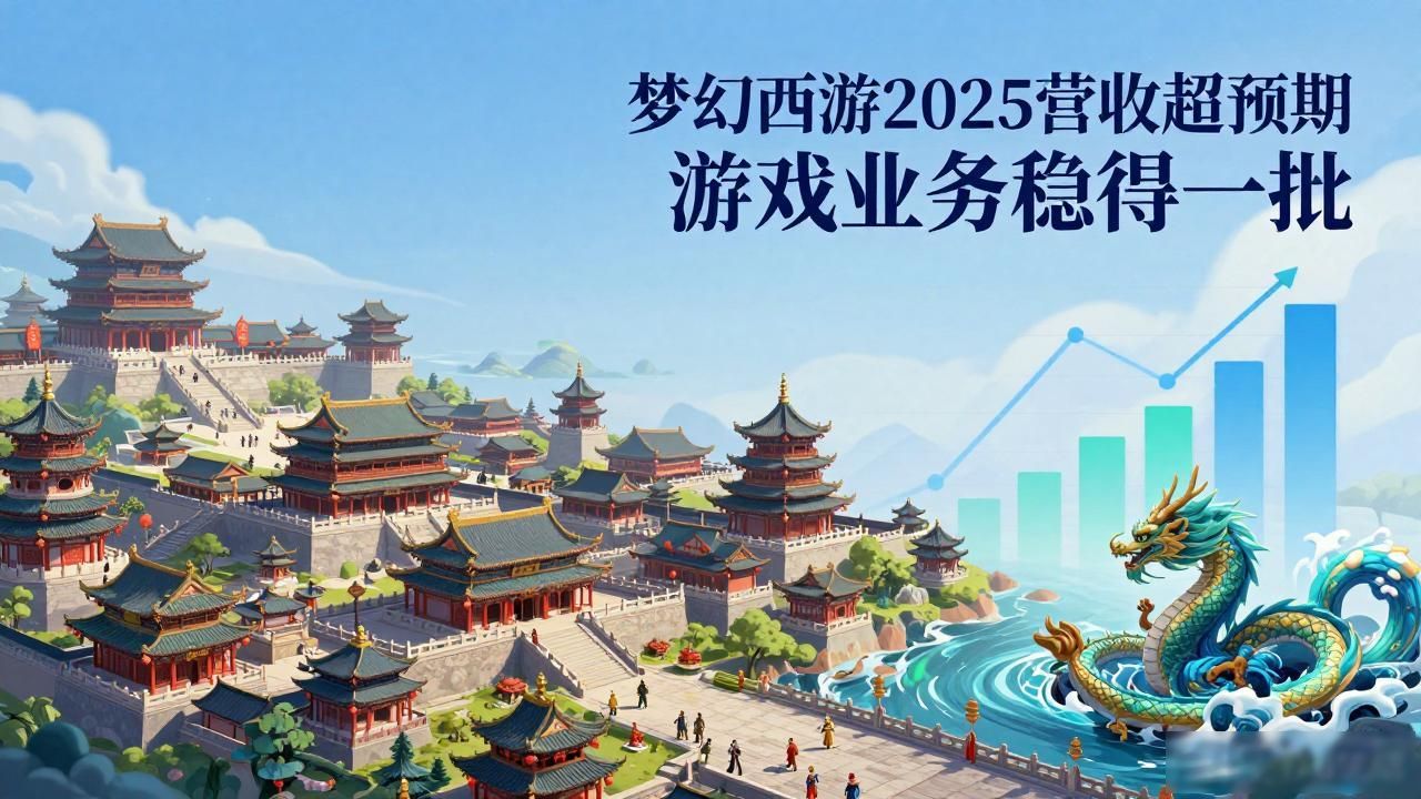 2020年梦幻西游营收_梦幻西游营收_梦幻西游2025年营收超预期，游戏业务收益稳定