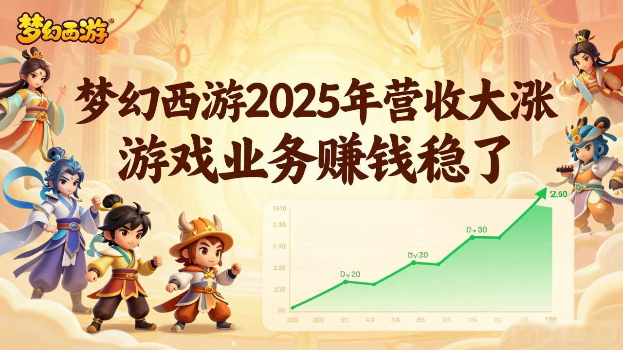 2020年梦幻西游营收_梦幻西游2025年营收超预期，游戏业务收益稳定_梦幻西游端游营收
