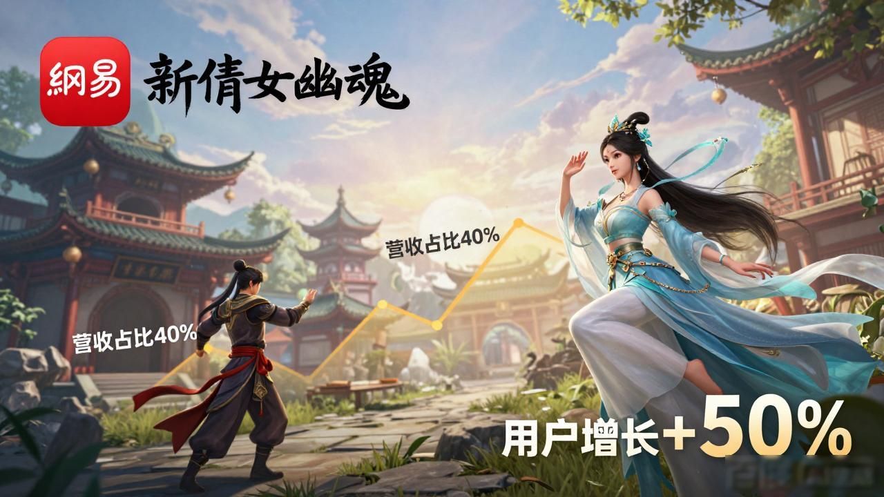 网易支柱游戏_网易核心业务_新倩女幽魂 网易游戏业务稳健增长的重要支柱之一