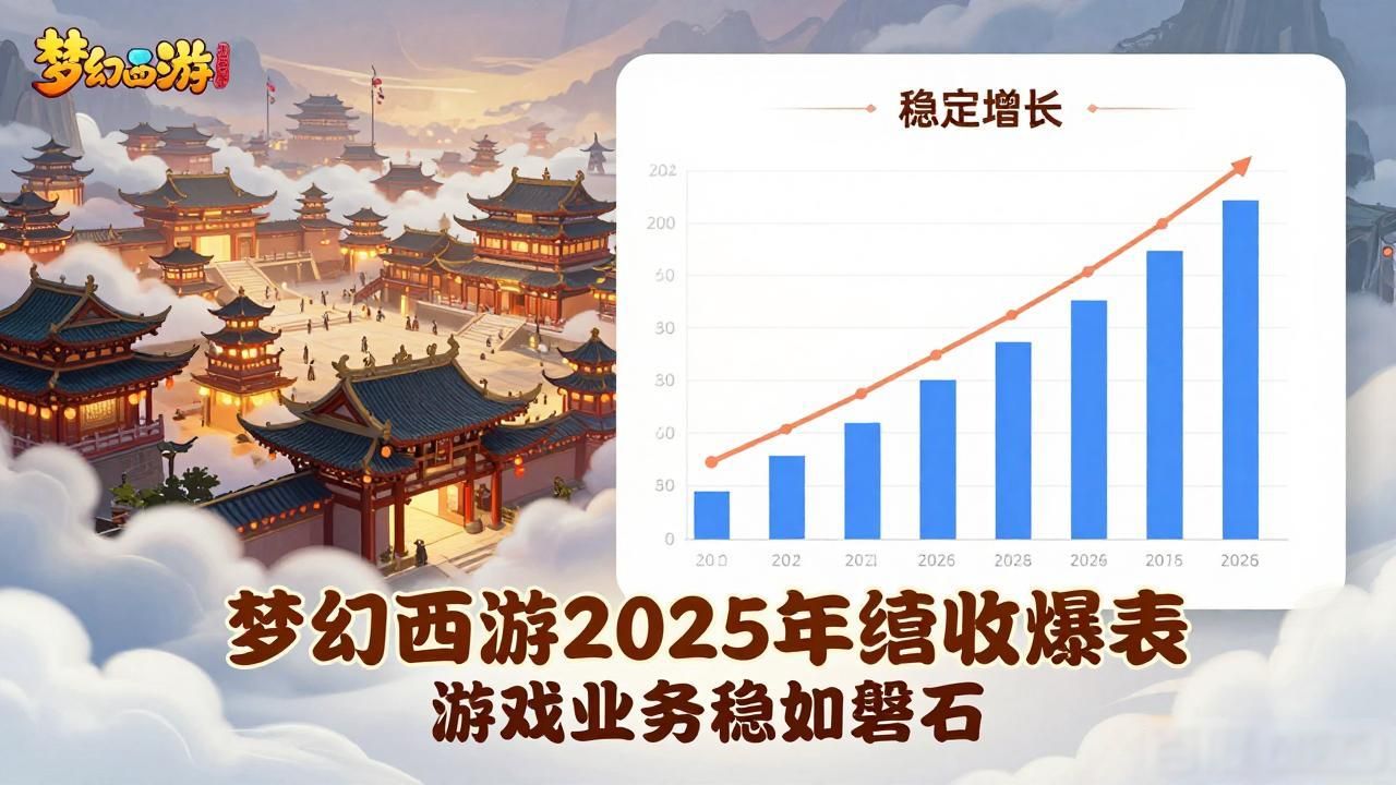 梦幻西游2025年营收超预期，游戏业务收益稳定_梦幻西游端游营收_梦幻西游营收