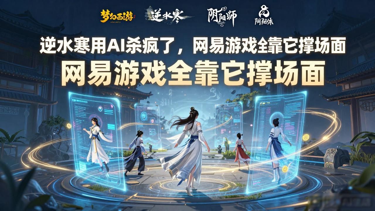 网易自主研发的游戏引擎_网易进军_逆水寒 AI引擎助力成为网易游戏板块主力军