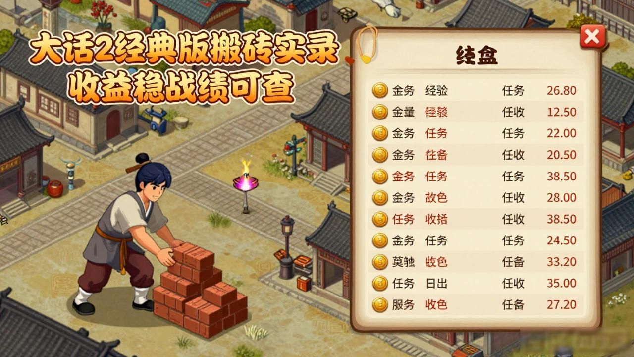 大话西游2战绩有什么用_大话2 经典游戏收益战绩稳定_大话西游服战