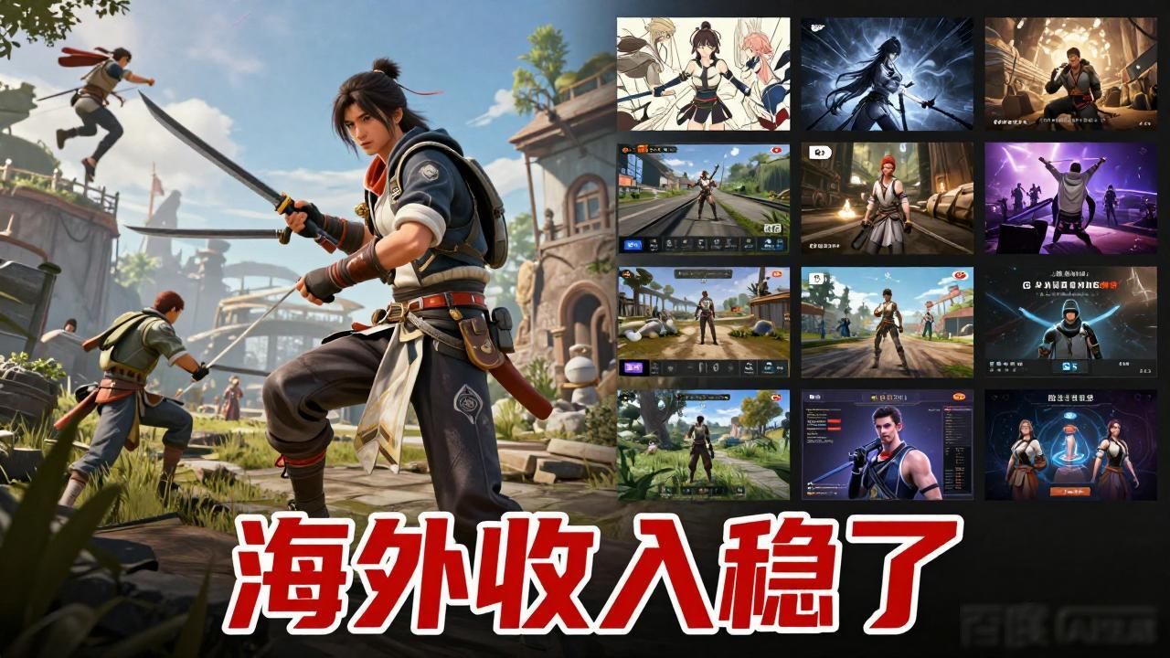 网易海外收入占比_网易在国外的市场占有欲率_永劫无间 国际平台表现强劲，网易游戏海外收入稳定
