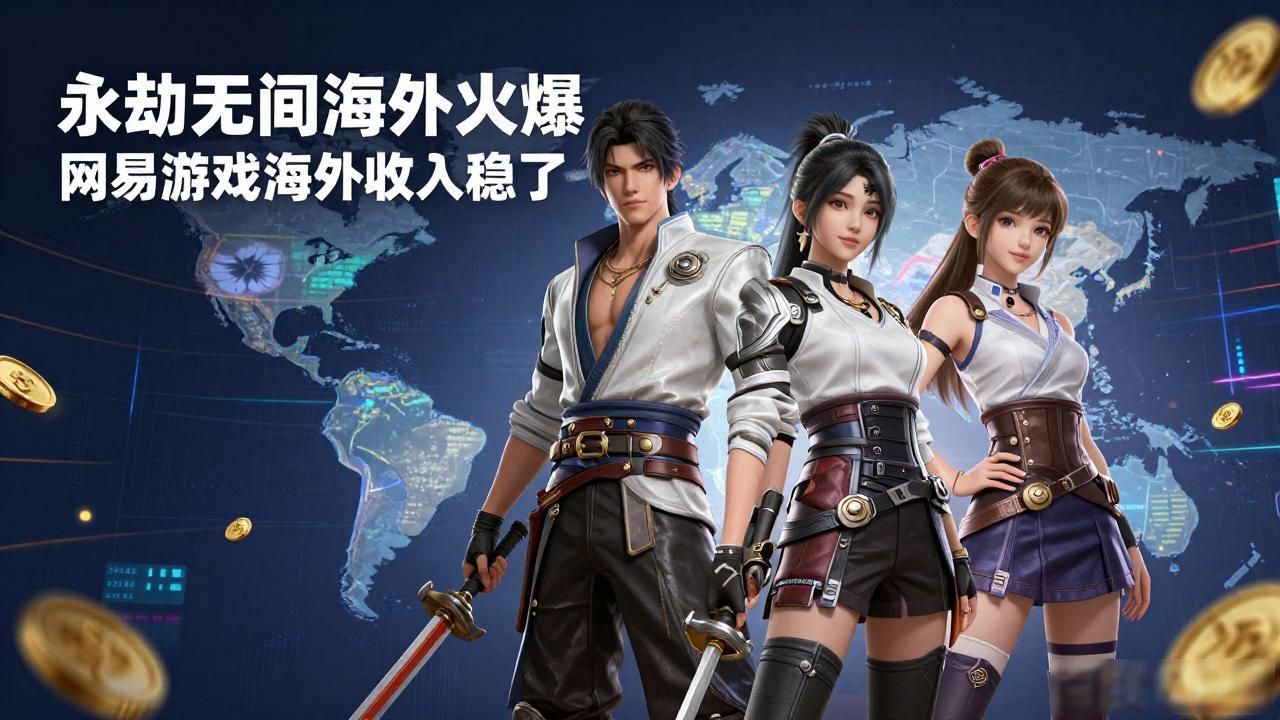 网易海外收入占比_网易在国外的市场占有欲率_永劫无间 国际平台表现强劲，网易游戏海外收入稳定