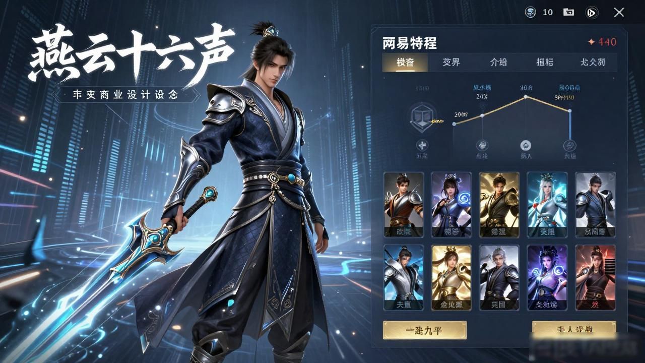 燕云十六声商业化表现超预期，是网易游戏业务的重要增长引擎_网易发展规划_网易未来发展战略