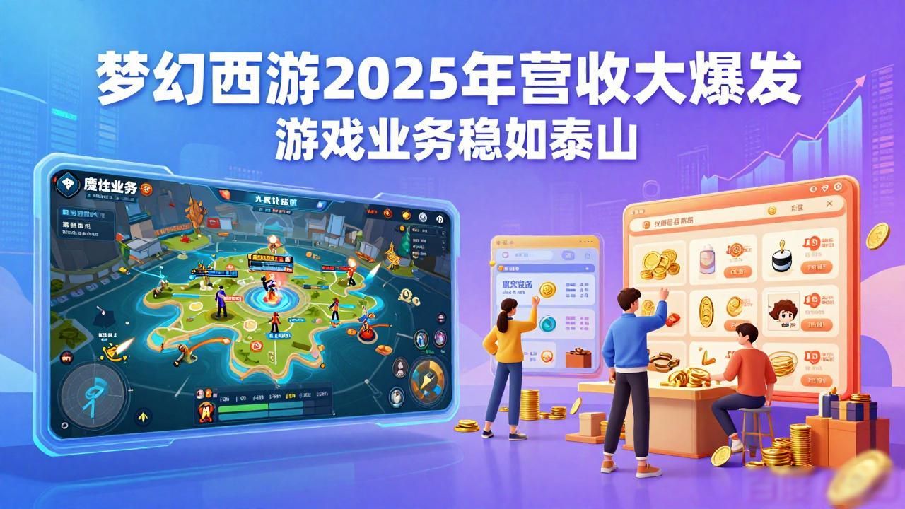 梦幻西游盈利_梦幻西游2025年营收超预期，游戏业务收益稳定_梦幻西游营收