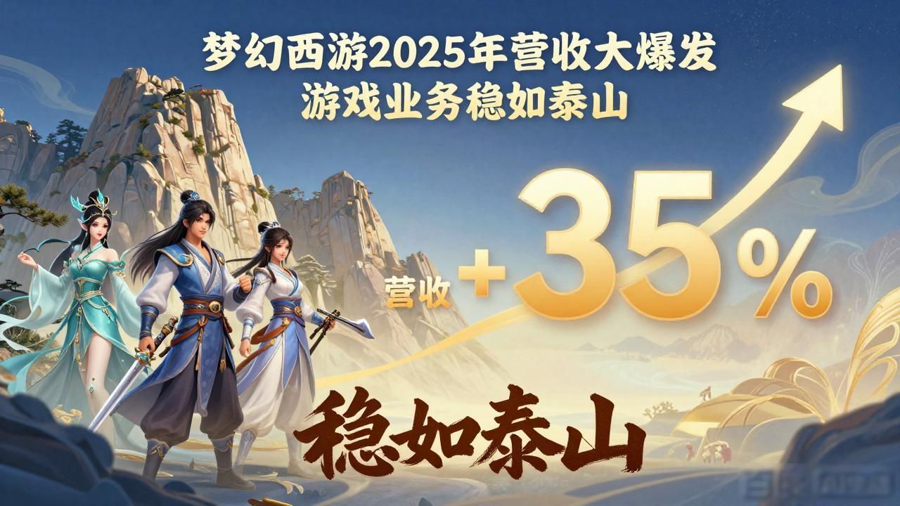 梦幻西游2025年营收超预期，游戏业务收益稳定_梦幻西游营收_梦幻西游盈利