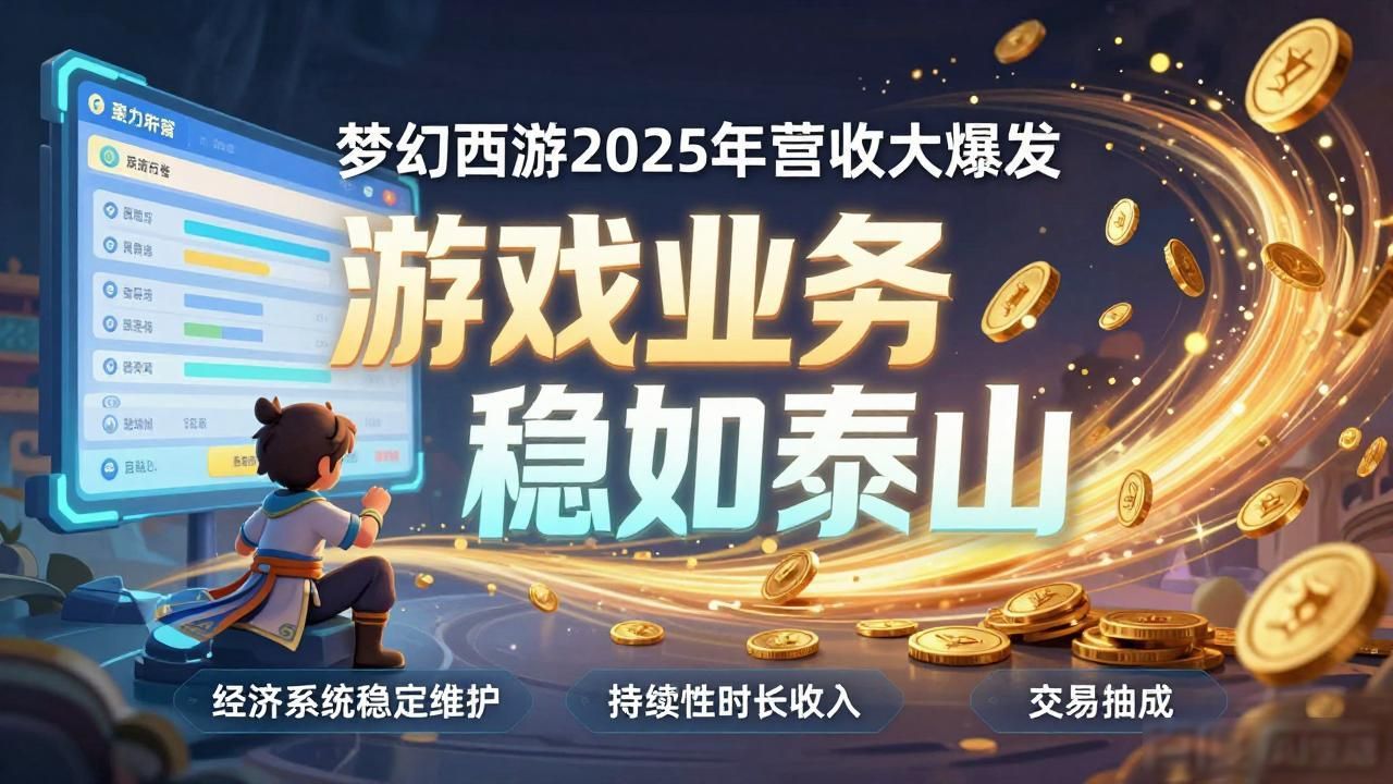 梦幻西游盈利_梦幻西游营收_梦幻西游2025年营收超预期，游戏业务收益稳定