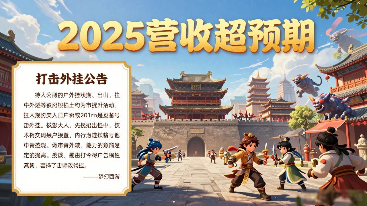梦幻西游2025年营收超预期，游戏业务收益稳定_梦幻西游盈利_2020年梦幻西游营收