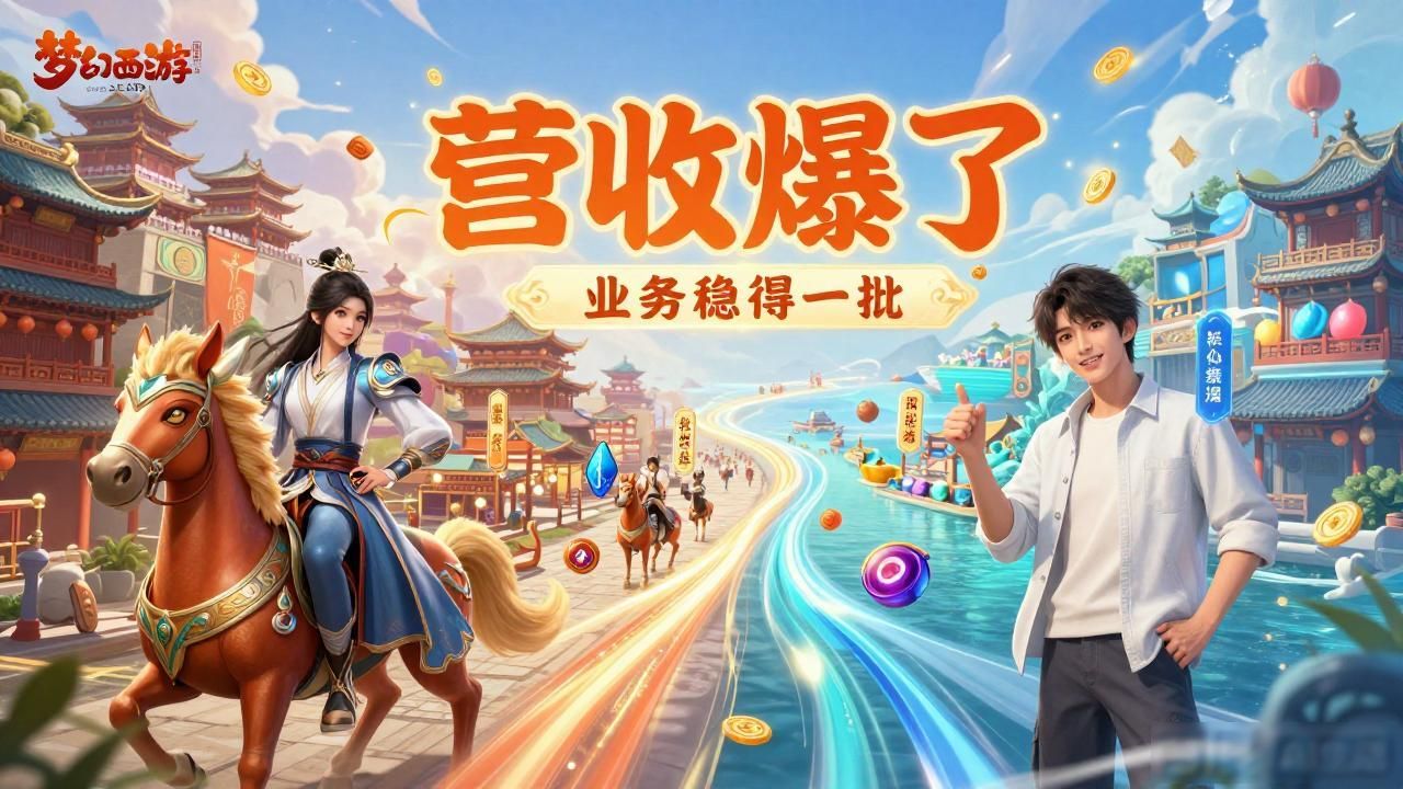 梦幻西游2025年营收爆了 游戏业务稳得一批