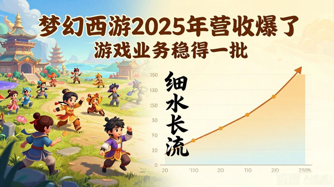 梦幻西游营收_梦幻西游2025年营收超预期，游戏业务收益稳定_梦幻西游盈利